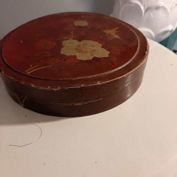 Antique Sewing Box  - Picture 2 of 5